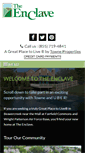 Mobile Screenshot of enclaveapthomes.com